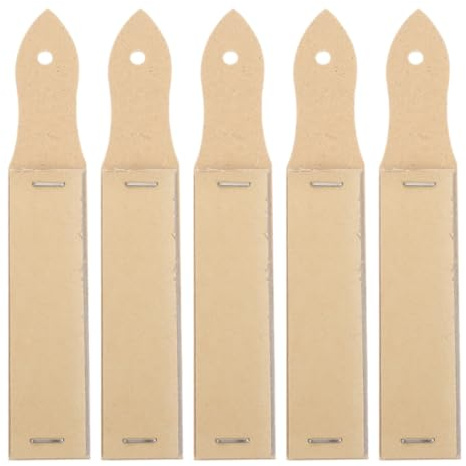 BESPORTBLE 5 Puntas de Lija para Lápices de Dibujo en Papel Color Caqui, Grano Fino y Fácil Mantenimiento, Ideales para Artistas y Aficionados