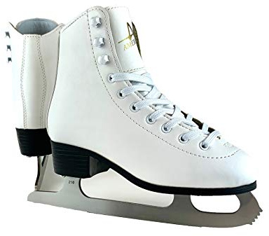 American Athletic Tricot Lined Ice Skates for Girls - Recreational Kids Figure Skates with Ankle Support, Padded Liner, Stainless Steel Blades - Suitable for Indoor & Outdoor Ice Skating (4)