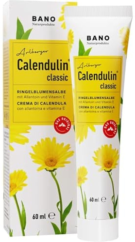 BANO Calendulin Pomada de Caléndula 60ml - con Alantoína y Vitamina E