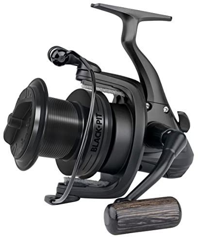 Spro Black Free LCS 555 - Freilaufrolle zum Friedfischangeln, Angelrolle zum Karpfenangeln, Karpfenrolle, Stationärrolle