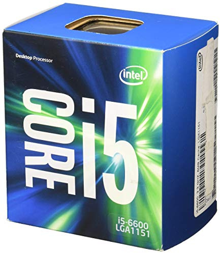 Intel Boxed Core I5-6600 FC-LGA14C 3,30 Ghz 6 M Cache de processeur 4 LGA 1151 BX80662I56600 (certifié reconditionné) Processeur