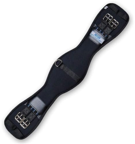 Stübben Sattelgurt Neopren Kurzgurt Coolmax Größe 45, Farbe schwarz