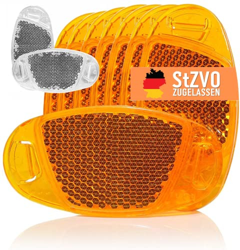 Kellago Starkreflektierende Speichen-Reflektor in Katzenaugen-Reflektoren/Fahrrad-Speichen-Reflektoren [ mit starker Reflektionsfunktion für hohe Sicherheit! ]