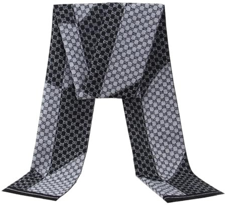 Aoleaky Seide Kaschmir Herren Herbst Schal Business Schal Retro doppelseitig Winter weiblich Scaves Warm MK-22 One Size