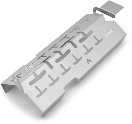 Grillrost.com Das Original Edelstahl Brennerabdeckung passend für Boston - Pro 3/4/EVO (alle Modelle) + bessere Hitzeführung