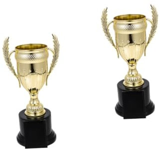 KOMBIUDA 2stücke Kids Award Trophy Cup Universeller Kinderpokal Für Schulpreise Sportwettbewerbe Und Belohnungen Ausgezeichnete Qualität Und Perfektes Erinnerungsstück Für Kleine