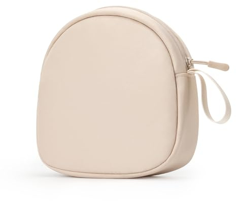 Headphone Case Soft for JBL Tune 510BT/520BT/500BT/720BT/Sony WH-CH520/510/720/710/BERIBES/SoundCore Q20/30/TOZO/KVIDIO/JLab/Bose, Ultra-Thin Headphones Case Bag Travel Carrying Universal (Beige)