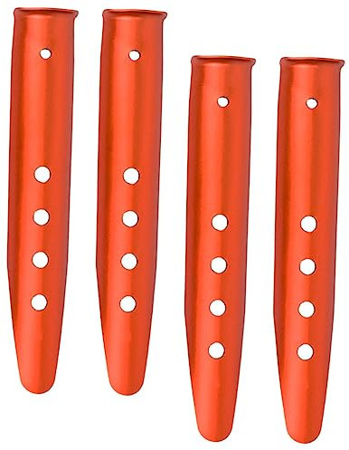 Supvox 4stücke Teiliges Zeltheringe Aus Leichtem Aluminiumlegierung Robuste Und Rostfreie Outdoor Zeltbefestigung Für Sand Schnee Und Weiche Böden Stabile Fixierung Für Camping Am Strand