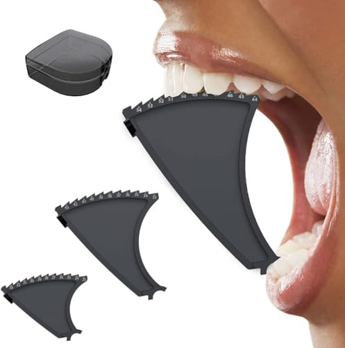 KOHEEL Dispositif Médical pour ATM - Traitement des Douleurs Mandibulaires, Bruxisme, Trismus et Céphalées - Stretching Passif pour Détendre les Muscles de la Mâchoire (Lot de 3)