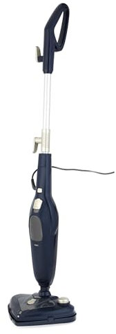 Beldray Detergent Steam Cleaner - Multi Surface Steam Mop, Dual Tank System 350ml Water Tank, 400 ml Detergent, Chemical Free Cleaning, 180° Swivel Head Includes Accessories, 25 Second Heat Up, 1300W