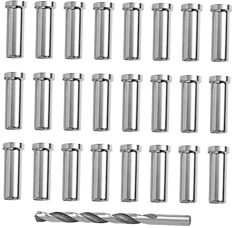 DIYEAH 66 Piezas De Funda Protectora Para Cuerda De Acero Fundas Marinas Cable Cable Funda Protectora Kit De Ojales Funda Protectora De Acero Ojal Protector De Zócalo Ojal De
