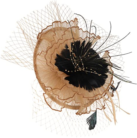 HAPINARY Fascinateur De Cheveux Pour Femme Chapeau Fascinateur Rétro Pince à Cheveux Pour Fête De Thé Accessoire De Coiffure Élégant
