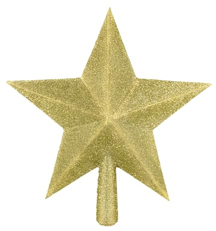 Christbaumspitze Gold,Christbaumspitze,Weihnachtsbaumspitze,Weihnachtsbaumspitze Stern,Weihnachtsbaum Stern Spitze,Baumspitze Gold,Christmas Tree Topper,Christbaumstern