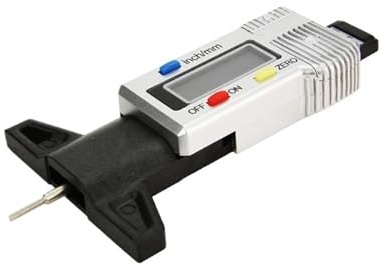 Misuratore digitale della profondità del profilo dei pneumatici, sistema di monitoraggio, calibro di profondità, rilevamento automatico dell'usura degli pneumatici, strumento di misurazione (Depth