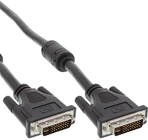 INTOS ELECTRONIC AG InLine 17791 câble DVI 1,8 m DVI-I Noir Câbles DVI 1,8 m DVI-I DVI-I Noir Male connector/Male connector