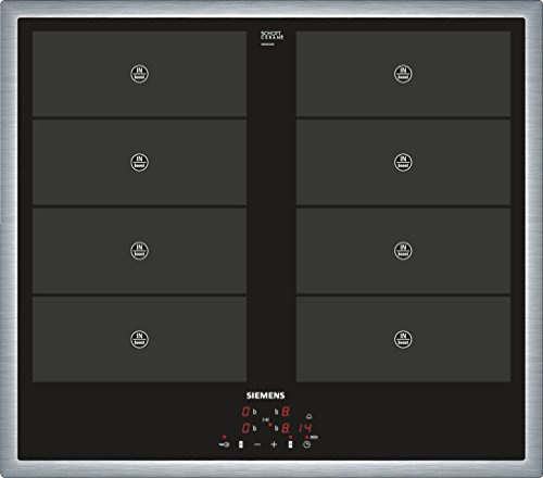 Siemens ei645bv17e Plaque – Plaque (intégré, induction, Verre et Céramique, noir, toucher, face)
