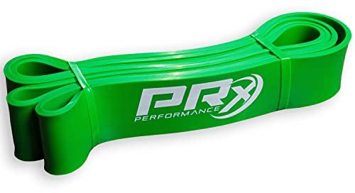 PRx Performance, Green Mobility Band, Übungsband für unterstützte Klimmzüge, Powerlifting & Geschwindigkeit, Beweglichkeit & Krafttraining – 3,5 cm 22,7–56,7 kg Stretchband, hochwertige