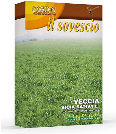 SEMENTI DI PIANTE DESTINATE AL SOVESCIO IN CONFEZIONE DA 100 GR (VECCIA SATIVA)