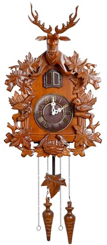 Kendal Large Handcrafted Wood Cuckoo Clock MX015-2