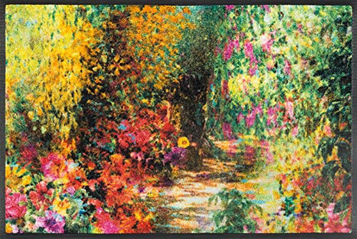 wash+dry Fußmatte, Primavera 50x75 cm, innen und außen, waschbar
