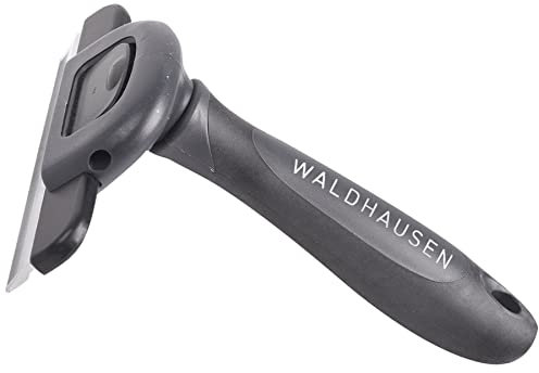 WALDHAUSEN Fellwechselkamm mit Kunststoffgriff, L, schwarz