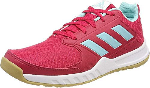 adidas Fortagym K, Unisex-Kinder Fitnessschuhe, Mehrfarbig (Enepnk/eneaqu/ftwwht Cg2681), 38 2/3 EU