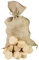 Bricchetti di legno naturale, lunga durata, prodotto e confezione 100% ecologico (20 KG)