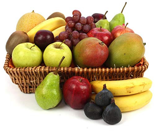 Classic Fruits Basket - Fruit Gift Baskets and Gift Hampers with Next Day UK delivery with Personal Message Attached