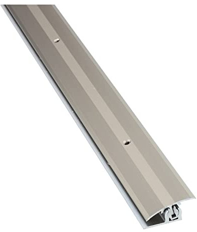 Übergangsprofil Übergangsleiste Höhenausgleichsprofil PROLINE PROVARIO Uni, 7-18 mm, Aluminium, 100 cm, eloxiert Edelstahl