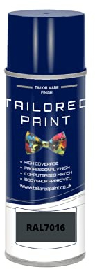 RAL 7016 Anthracite Grey Gloss Enamel Aerosol Paint Can Paint For Wood, Metal, Plastic, PVC, UPVC, Fascia Boards - Indoor & Outdoor