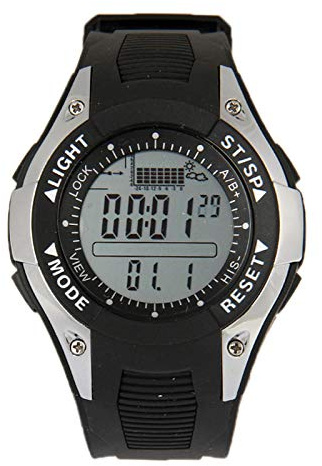 ZZjingli Digital Fishing Barometer Watch with Altimeter/Thermometer/Weather Forecast/Time