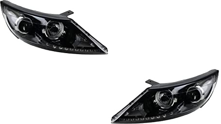 Johns, Scheinwerfer Halogen passend für Kia Sportage SL 10-14 H7 H7 Satz Links Rechts
