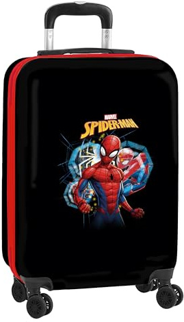 Safta Spider-man ´´her´´ Cabin 20´´ Twin Wheels Trolley One Size