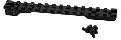 Rifle Doc Mauser K98 Picatinny Schiene 21mm (NATO Standard) hitzebehandelter, brünierter Stahl Weaver