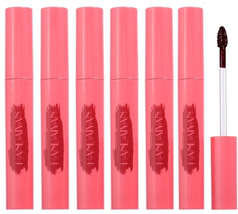 Peel Off Lipliner Set, Easy Peel & Reveal Lip Stain, Waterproof Long Lasting Peel Off Lipstick, Lip Liner Makeup Beauty (# 6PCS)