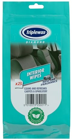 Triplewax Interior Wipes – Quick Cleaning for Dashboards, Trim & Vinyl Surfaces