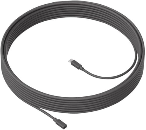 Logitech MeetUp Microphone Extension Cable 10m (New)(Renewed)