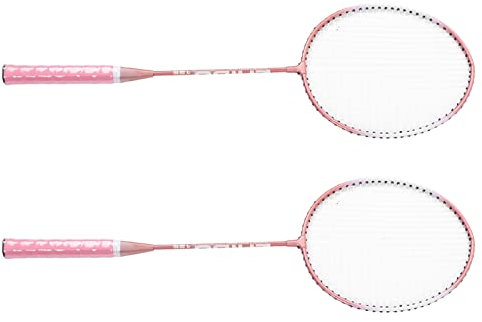 Badminton -Schläger Leichte Eisenlegierung Badminton -Schläger für Anfänger mit T -förmigen Konstruktion, badmintonschläger, badmintonschläger