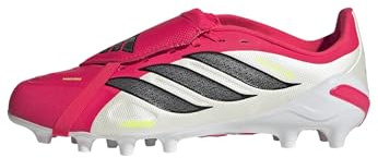 adidas Unisex niños Predator League Fold-Over Tongue Artificial Ground Football Boots Kids, Lucid Red/Core Black/FTWR White, 36 EU