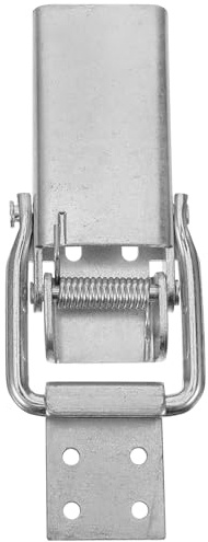 MOLUCKFU Chiusura per Rimorchio in Inossidabile con Molla Serratura di Sicurezza per Porte Cassone Blocco Resistente e Facile da Installare per Ganci Laterali Camion e Accoppiatore Trailer