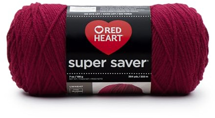 Red Heart Super Saver - Burgundy