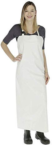 Kerbl Waschschürze, Landwirtschaft Haus Hof wasserundurchlässig, Weiß 120x80