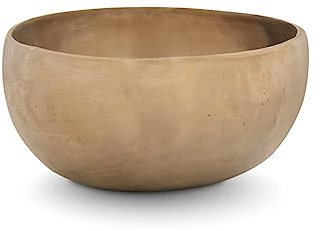 XDrum Therapeutic Klangschale Ton D / 1000 g, Gestimmt auf Ton D, Ca. 18 | Handgehämmerte Klangschale für Sakralchakra (Svadhisthana), Harmonisiert die Energie und unterstützt Blockadenlösung, Ca. 18