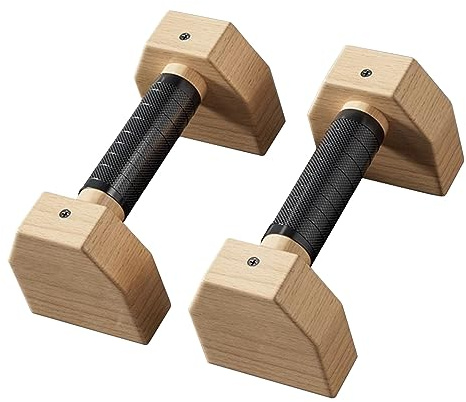 Liegestützgriffe Push-Up-Ständer For Zuhause, Fitnessstudio, Holz, 2 Stück, Handstand, Parallettes, Stangen For Den Boden, Oberkörper-Krafttraining, Workout-Ausrüstung For Mädchen Und Jungen ( Size :