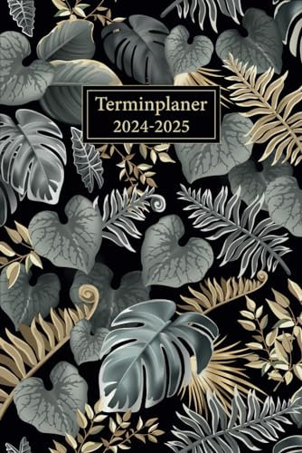 Terminplaner 2024 2025: Terminkalender von Juli 2024 bis Juni 2025 I 1 Woche 2 Seiten I Wochenplaner A5