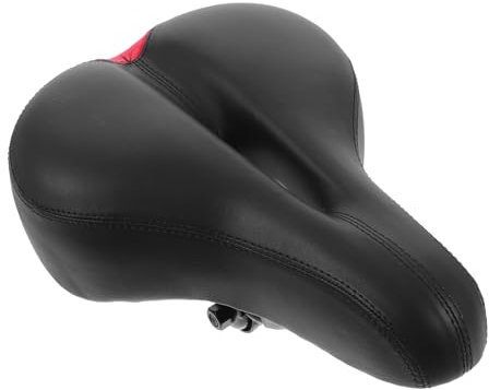 WOONEKY Fahrradsitzkissen Heimtrainer-Sattel Ergonomisch Komfort Für Radfahren Fitness-Fahrrad-zubehör Sitzkissen Ersatzsattel Für Heimtrainer-Kissen