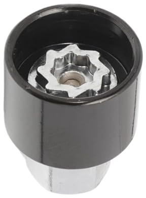 Oiieco Locking Wheel Nut Key 524 Compatible with VW Group Vehicles, Anti-Theft Security Wheel Bolt Removal Socket, Replacement Locking Wheel Nut Remover Tool for Car Wheels