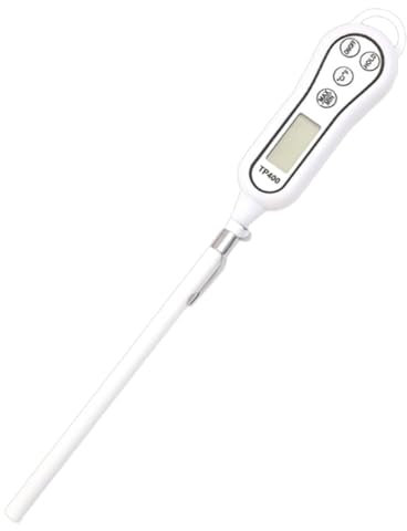 Meat Temperature Probe - Digital Meat Thermometer | Food Probe For Temperature Testing | Waterproof Digital Temperature Meter | Meat Temperature Monitor | Versatile Instant Read Temperature Gauge