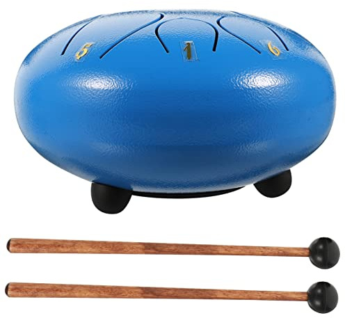 DRESSOOS Ethereale Tragbare Zungentrommel Für Anfänger Klarer Melodischer Klang Beruhigende Hand-trommel Fördert Konzentration Und Kreativität Bei Kindern Langlebiges Percussion-instrument