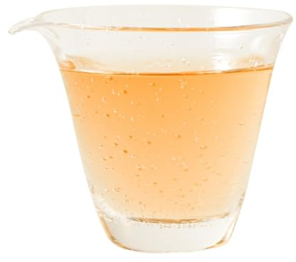 HUFFA Tasse à bulles en verre à haute teneur en Borosilicate – Verre à thé de style japonais résistant à la chaleur avec séparateur de thé for les amateurs de thé